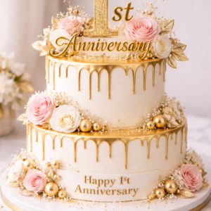 1st Anniversary Cakes