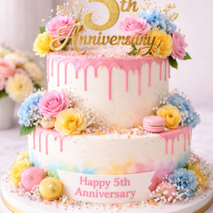 5th Anniversary Cakes